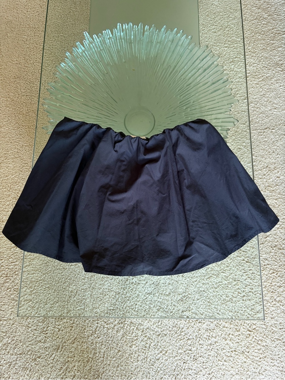 💜 Babaton Black Off Shoulder Ruffle Top